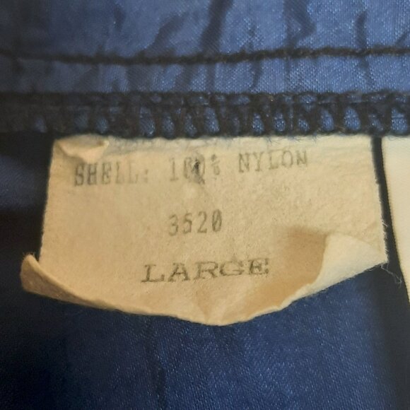 Vintage Ford Motor Co Nylon Windbreaker Jacket Blue 90s Rare Licensed Large - Picture 5 of 11